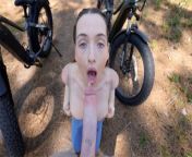Petite Cyclist Takes Big Dick Tourist On The Ride Of His Life from tamil actress amalia paul