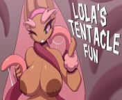 Lola's TentacleFun Yiff Hentai Animation [R-MK] from furry tentacle porn