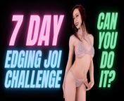 Edging JOI Jerk off Instructions - 7 Day Chastity Challenge JOIs by Gentle FemDom Goddess Nikki Kit from bdsm positions