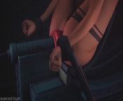 Lara Croft in the Orgasm Machine from xxx sex machine
