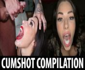 Good Sluts Don't Dodge The Cum - SHAIDEN ROGUE FACIAL & CUMSHOT COMPILATION from 34bed head34 throatpie cumpilation with alara lamarr