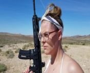 Hot Slut Is Locked & Loaded And Ready To Fuck from girls with guns