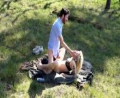 Fan request! Outdoor nude, fucking, pussylicking, cumshot in the forest from nude air hostiest fucking videohorse man sex comdin xxx 2mins ba