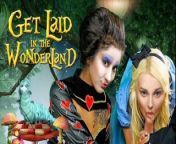 VRConk Fantastic Threesome With Alice In Wonderland VR Porn from alice in wonderland girl