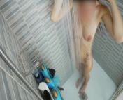 Sexy Wife Shaving Pussy In A Hot Steamy Shower from sexy karneka tarika goli