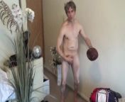Gorgeous Model Dances with Football Video Shoot Gets XXX Recruited! from nude male dance
