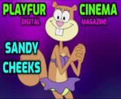 Playfur Cinema Digital Magazine-Sandy Cheeks from sponbob