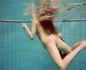 Hottest underwater porn with Vesta from vesta
