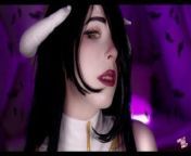 Albedo was able to get Ainz into bed - MollyRedWolf from albedo cosplay masturbation