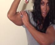 Beautiful, Bulging Bicep Compilation with Fitness Pro Female Sex Symbol LDR from flexing fit