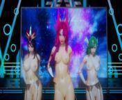 MMD BlackPink - Dont Know What to do Nude Vers. Xayah Soraka Syndra 3D Erotic Dance from vedioxxxxxxxx indianartoon disney xxx nued fuck video
