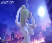 Animation. Nude Samus Street Dance [Grand Cupido]( Metroid ) from samus an