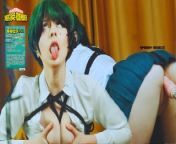 BOKU NO HERO ACADEMY: Deku turned into a devil and wants to fuck as Hell - Cosplay Spooky Boogie HD from todoroki deku cosplay spooky boogie