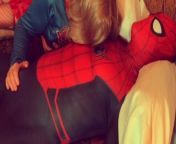 Granny Supergirl FUCKS Spiderman from www hero navdeep xxx sex images com