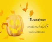 15 cumshots on Tantaly Doll for 15 percent discount on Tantaly Website for Halloween from 29 to 31 from 15 cocuk 31 cek
