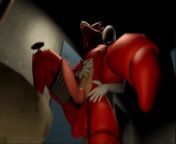 FNAF FOXY Pinned ME DOWN ! ! Best Day ! ! from femboy the best