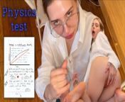 Physics professor is fucking a student. Little slut is swallowing cum from young teen home alone wants my help