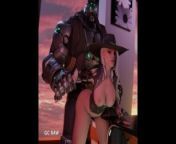 BOB! DO SOMETHING! Ashe want Sex with Big Dick in Doggy style. GCRaw. Overwatch from 3d sonofka iexi bob