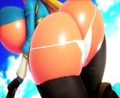 Imbapovi - Princess Zelda Slime Body Expansion from anime breast smother