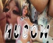 Breeding a HuCow Cow Girl Cosplay Anal Milk Enema Step-Sister Hardcore Rides from hucow