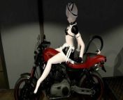 Hello moto! Bike sexy solo action! Waifu Emy is riding on the storm! from sapna sappu naked live