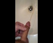 Pissing in the sink from pee toilets