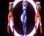 Zero Suit Samus Hip Sway Dance (TikTok) from 3d zero suit samus 3d sex animation