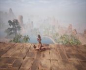 Video Game sex Conan Sexiles Repaired a huge bridge between the worlds and had sex on it from deepa sannidi nude sexil acters nadhiya sex