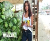 CARNE DEL MERCADO - Latina Beauty Evelin Suarez Ends Up Squirting Hard from jimama liki