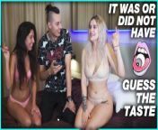 Youtube xxx Strip Game Girl - Guess The Taste Game - Katty West & Eva Stone from asin vijay xxx 2 to 18 girl xxx hd videosister