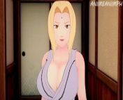 Milf Lady Tsunade Rides Naruto Until Fills Her Up with Cum - Anime Hentai 3d Uncensored from naruto poorna