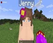 Minecraft Jenny Mod Blowjob from Jenny in a field! from rikitake photobook jennie