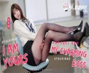 【Mr.Bunny】TZ-097 I am yours, my Charming boss from lady dimitrescu bunny handjob with cum in mouth