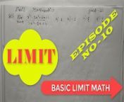 Limit math Teach By Bikash Educare episode no 10 from 10 ebony sex vids