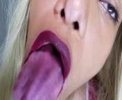 ASMR -Lens Licking- I want to feel your taste from anne michelle anal