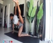 Yoga Session with SaBrea Phenix from selam aunty nude photoeera deoshthale sex