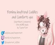 Femboy Boyfriend Cuddles and Comforts you || SFW ASMR Audio [heartbeat][romantic][SFW] from yang girl xxx sax scene