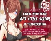 Your GF's Little Sister is an Anal Slut & Wants Your Cock! (ASMR Audio Porn Roleplay) from yandere little sister asmr part