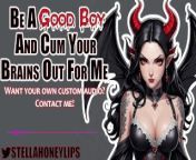 Goon For Your Succubus Step Mommy Dommy And Be A Good Boy | Audio Roleplay from goln