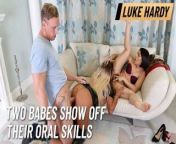 LUKE HARDY - Sahara And Talulah Oral Fuck Class from 10 class xxx malone vide