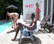 BANGBROS - Interracial Monsters Of Cock Scene, Poolside With Aidra Fox from black coock network com