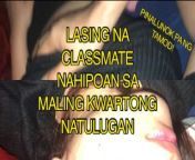 PINAY COLLEGE STUDENT (CUM SWALLOW) Classmate na pinag blowjob from the classmate made the student in the old cr school