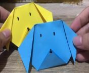 HOW TO MAKE DOG WITH PAPER from anjaa valerija paper boy