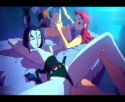 Teen Titans - Robin Fucks Starfire X Raven Group SeX from rajenna