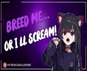&quot;Breed Me... Or I'll Tell Her!&quot; | Your Girlfriend's Little Sister Wants You to Breed Her from japanese asmr your girlfriend and her sister ear licking moaning sounds