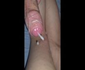 Pam Gets bitten by a mosquito and asks for pain relief cream.Hot cum for her from kerala anty