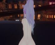 Sneaky Public Rooftop Sex With A Catgirl (POV) from henta9i