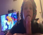 Pyt gives sloppy wet head before bed-noises galore! from 2yt