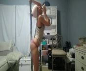 Sexy PAWG wPerfect Ass Pole Dances For BF from indian teen nude dance at night
