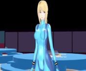 Samus Aran is fucked in the spaceship from Among us Metroid Anime Hentai 3D from samus